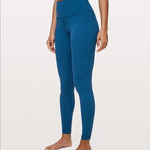 Lululemon blue wunder unders
